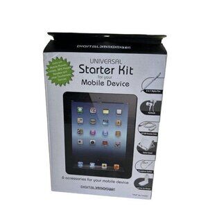 Digital Gadgets Mobile Device 7 Accessories Universal Starter Kit New